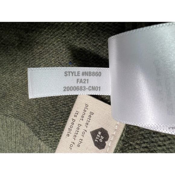 Madewell Women Item NB860 Olive Green Long-Sleeve Polo Sweater Dress XXL NWT - Picture 11 of 11